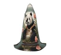 JDbncxe S Halloween Capo Panda con cappuccio servizio fotografico Stampa - Unisex Costume Mantella per Cosplay, Comic Exhibition, Carnevale Party