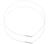 JDCMEI 2 Pezzi Rullo per Lavatrice Pinza a Molla per Porta Universale, Reggiatura per Guarnizione Della Macchina di Lavaggio, Anello di Serraggio per Guarnizione Lavatrice, Diametro 35 cm