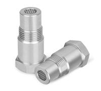 JDCMEI 2 Pezzi Sensore Ossigeno Extender, M18x1,5mm Adattatore Sensore O2 Lambda, Auto Sensore di Ossigeno Estensione, Adattatori per Sonda Lambda per Impianto di Scarico Auto Accessori