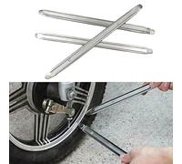 JDCMEI 3 Pezzi Pneumatici Leva per Installazione, Leve Smontagomme in Metallo 30cm Kit per Cambio Pneumatici Bici della Attrezzo per Montaggio Pneumatici Set Smontagomme Ripara Cambio Gomme Bici