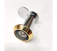 Jdel Spioncino Porta Ingresso 35-60 mm Miste, Esterno Parte Interna, Oro/Cromato, 0