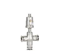 JDF1200S015 SS304 attuatore a due posizioni valvola a sede obliqua a tre vie con controllo dell'aria, 1 pezzo (SS304 020 G3-4)