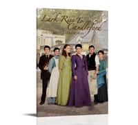 JDfenggu Lark Rise To Candleford, poster artistico da parete per soggiorno, camera da letto, 50 x 75 cm, con cornice