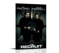 JDfenggu Poster artistico da parete con immagine di The Recruit, poster per soggiorno e camera da letto, 40 x 60 cm, con cornice
