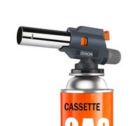 JDHON Cannello a Gas, Cannello da Cucina, Bruciatori da Cucina, Torcia Cucina con Fiamma Regolabile per Barbecue, Dolci, Cucina, Campeggio, Saldatura (Butano Non Incluso)