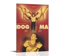 JDHUOXIAO Dogma Poster da parete estetico per soggiorno, camera da letto, 50 x 75 cm, con cornice
