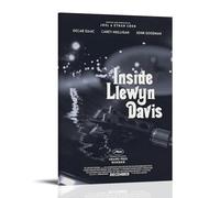 JDHUOXIAO Inside Llewyn Davis Poster artistico da parete con copertina estetica per soggiorno e camera da letto (30 x 45 cm) con cornice