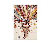 JDHUOXIAO Marketing The Mind Game, poster artistico da parete estetico per soggiorno, camera da letto, 30 x 45 cm, senza cornice