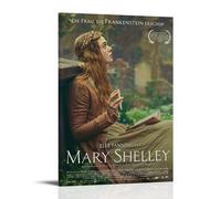 JDHUOXIAO Poster artistico da parete con Mary Shelley per soggiorno e camera da letto, 30 x 45 cm, con cornice