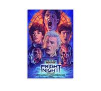 JDHUOXIAO Poster artistico da parete con scritta "Fright Night", decorazione artistica da parete per soggiorno e camera da letto, 40 x 60 cm, senza cornice