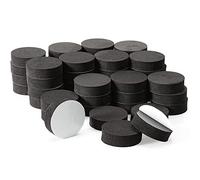 JDigJid 48 Pezzi Vaso di Piante Piedi Risers Gomma Naturale Tappetino per Vaso di Fiori Piedi di Vaso Invisibili per Piante Esterne Pesanti, Vasi di Fiori