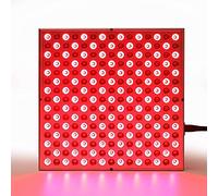 JDKC- Lampada per Terapia della Luce Rossa -Pannello Infrarossi LED 45W -Deep Red 660nm e Vicino Infrarosso 850nm-per Viso,Corpo,Antietà,Sollievo dal Dolore