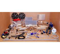 Jdm 2AZ-FE Inossidabile Ss T3T4 Turbo Caricabatterie Kit 2AZFE Turbocharger Pack