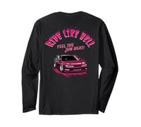 JDM Auto Rossa 240 S14 con Tristo Mietitore - Leggenda Maglia a Manica