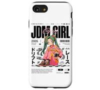 JDM Girl Race Car Anime Kawaii Ragazze Amore Alla deriva Giapponese Custodia per iPhone SE (2020) / 7/8