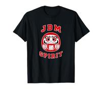 JDM Spirit Daruma Vittoria Kanji - Stile Strada Giapponese Maglietta