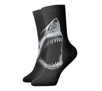 JDNFDR Calzini a compressione alla moda con scheletro Love Dancing at a Party, calzini sportivi imbottiti in poliestere ad alte prestazioni, per corsa, atletica