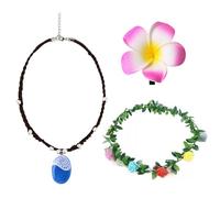 JDNFKG 1 Ghirlanda, 1 Hairpin E Collana, Gioielli con Motivi Marittimi, Giochi di Ruolo, Accessori per Il Vestito da Spiaggia.