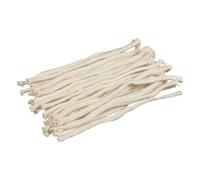 JDNFKG 50 Alcol Lampada Cotone Core, Stoppini di Ricambio, Resistente alle Alte Temperature Stoppini, Fai da Te Materiali Fatti A Mano.