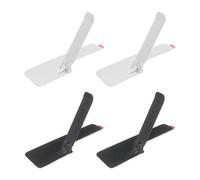 JDNFKG Supporto per Cellulare A 4 Pezzi, Staffa Compatta E Portatile, Telaio di Supporto Invisibile Pieghevole, Comodo E Pratico, Accessori per Telefoni Cellulari (Nero, Argento).