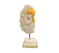 JDNH 1pcs/1pair Pregare Figurine Ragazza Ragazzo Da Tavolo Accessorio Decorativo Per Festa Di Natale Sfondo Pregare Figurine