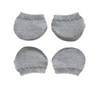 JDNH 4 coperture per ruote per valigie che offrono una protezione completa per bagagli per famiglie e viaggiatori d'affari protezioni per ruote, Grigio