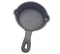 JDNH 8,5 per CM Home Barbecue Padelle Piccola Padella Piccola Padella Coreana Antiaderente Ghisa per Kit Casa Wok Padelle