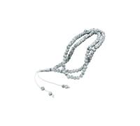 JDNH Collana rosario musulmano multicolore in acrilico Tasbih, 99 perline, design resistente alla rottura, per pratica spirituale, ideale per viaggi e musulmani, Misura unica, come descritto