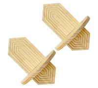 JDNH Creativo Bohemians Scaffale in Legno Massello per Libri Decor Installazione Rapida Organizzatori In Legno Massello