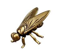 JDNH Gioiello in rame fatto a mano con incisione dettagliata dell'ala accessorio per abbigliamento casual o formale dettagliato bronzo Fly Charm Jewelry, Misura unica, come descritto, come descritto