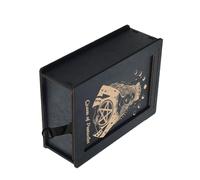 JDNH Push Pull Tarocchi Scatola di Carta Astrologia Trinkets Box Tarocchi di Legno Custodia di Immagazzinaggio Per Fortune Che Raccontano Streghe Decorazione Legno Custodia Titolare