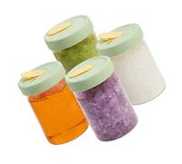 JDNH Robusto barattolo di vetro da cucina con chiusura sicura e design trasparente per una gestione efficiente degli ingredienti in barattoli di vetro borosilicato per la cottura quotidiana