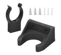 JDNH Robusto supporto per bacchetta sottovuoto in nylon per montaggio a parete adatto alla maggior parte dei modelli di bastoni senza forare il supporto per montaggio