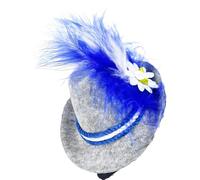 JDNH Trendsetting - Cerchietto per capelli a tesa piatta per abbigliamento moderno, elegante, per spettacoli teatrali, accessori per mago adulto