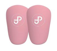 JDP Mini Parastinchi, parastinchi extra piccoli calcio uomo, antiscivolo mini protezione tibia bambini football, parastinco piccolo, Shin Guards 10x6 cm, rosa