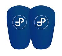 JDP Mini Protège-tibias, protège-tibias extra petits football homme, antidérapant mini protecteur tibia enfants foot, protection tibiale petit, Shin Guards 12x8 cm, bleu