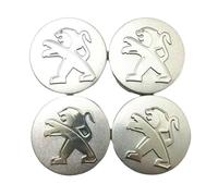 JDRDP 4Pcs Auto Coprimozzo Ruota per Peugeot 5008 2017-2023 60mm, Auto Emblema Coprimozzo Ruota Centrale Coprimozzi Auto Fregi Cerchi Accessori,B