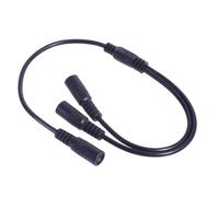 jdstty Cavo elettrico a doppia uscita 5.5x2.1mm dello splitter DC5521 per il collegamento multiplo del dispositivo