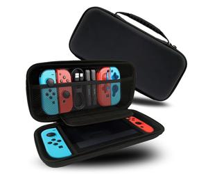 JDSZM Custodia protettiva rigida per il trasporto di carte da gioco, adatta per Nintendo Switch 2 e accessori 2025 (nero)