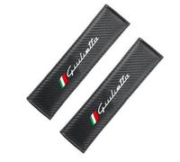 JDUYHS 2 Pezzi Auto Cuscinetti Cintura Sicurezza per Alfa Romeo Giulietta, Copri Cintura di Sicurezza Auto, Copricintura Auto Imbottitura Cintura Sicurezza Protezione Copri