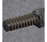 JDUYHS 2 Pezzi Copri Manopole Moto Antiscivolo per Honda Rebel 1100 2021 2022 2023 2024, Manopole Moto, Manubrio Moto Antivibrazione Copertura, Manopole in Gomma per Moto, Scooter, ATV