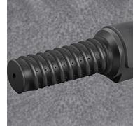 JDUYHS 2 Pezzi Copri Manopole Moto Antiscivolo per Triumph Bonneville T100 / T120(Bl)(Titanium), Manopole Moto, Manubrio Moto Antivibrazione Copertura, Manopole in Gomma per Moto, Scooter, ATV