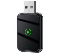 JDUYHS Adattatore CarPlay Wireless per Alfa Romeo Giulietta 2017-2020, 2 in 1, Converte CarPlay Cablato in Wireless, Plug & Play, Black