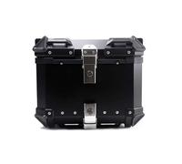 JDUYHS Bauletto da Moto per CFMoto 800MT, Grande capacità Valigia per Moto Baule per Moto Portatile Impermeabile Multifunzionale per Bagagliaio, 45L-Black
