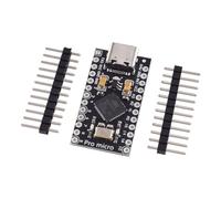 JDXFENG ATmega32U4 Scheda Micro Controller USB Type-C PRO con Intestazione a 2 File Scheda microcontroller USB Type-C PRO 5 V 16 MHz for Scheda USB Leonardo
