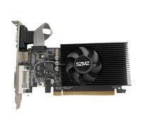 JDXFENG GT730 Scheda grafica DDR3 da 4 GB con porta VGA DVI compatibile Scheda grafica a basso profilo PCI-E2.0 16X con ventola di raffreddamento for ufficio/home entertainment/giochi legge