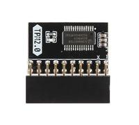 JDXFENG TPM 2.0 Modulo di sicurezza con crittografia Parte di ricambio della scheda madre a 20 pin Scheda remota TPM da 4 GB for piattaforma Gigabyte