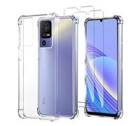 JDXHFF Cover Compatibile con TCL 40 SE (6.75") Trasparente