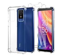 JDXHFF Cover Compatibile con TCL 501 (6.1") Trasparente