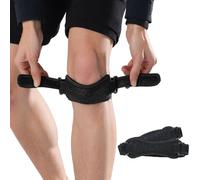 JDXun 2 Pack Tutore Ginocchio, Cinturino Sottorotuleo Supporto Regolabile, Ginocchiera Rotulea per Calcio, Basket, Pallavolo, Baseball, Corsa, Sport